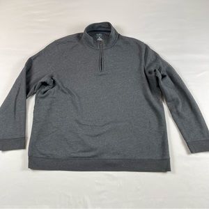 Croft & Barrow Men’s Extra Soft Fleece 1/4 Zip Sweatshirt Size: XXL